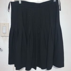 Pleated Skirt thick wool